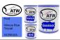 Preview: Ford, Nitrous Blue Tricoat, GCRE5ZA: 1L Lackdose + 1L Klarlack + 500ml Härter - Set, von ATW Autoteile West.